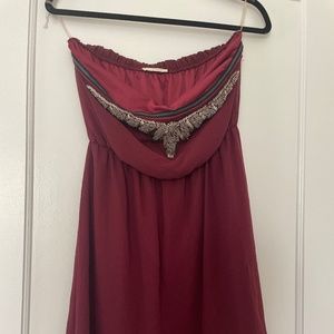 Maroon dress